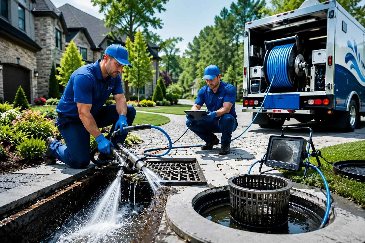 Local outdoor drain cleaning professionals in Huntington Station, NY